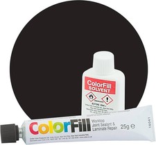 Unika ColorFill Black Granite (CF145) – Laminate Worktop Repair and Joint Kit