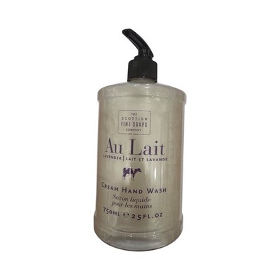 Scottish Fine Soaps Au Lait Lavender Cream Hand Wash 750 ml (25 fl oz)