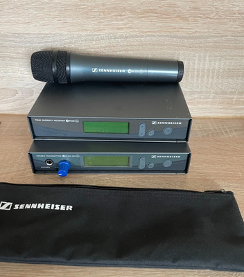 Sennheiser ew 300 EW G2 Receiver + Transmitter + Mikro