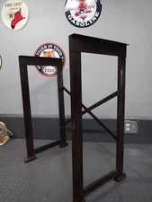 Antique Treadle Sewing Machine Steel Base LEGS Repurpose Industrial Workbench