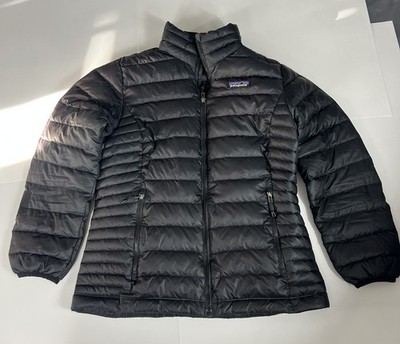 Patagonia Down Sweater Puffer Jacket Women's Size Small Black | eBay