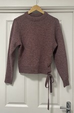 Isabel Marant Etoile Size 38 (UK 10) Rosewood Marcy Jumper, Wool & Cotton Blend