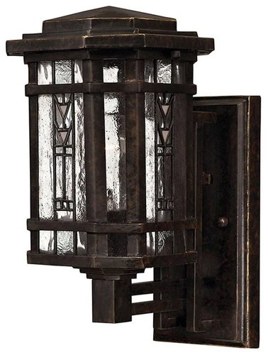 Hinkley Tahoe 12" High Regency Bronze Outdoor Wall Light - Picture 1 of 6