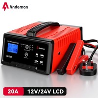 Auto Intelligente BatterieladegeräT 12V 24V KFZ LKW Batterie LadegeräT 20A
