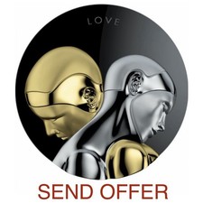 Tokelau 3 oz ROBOTS V1 NEXT EVOLUTION Love $20 Silver Coin 2021 Obsidian Proof