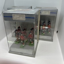 W. Britain's Collector set 6 Scottish Regiments Toy Soldiers Orig Box Red Kilt