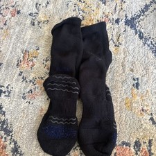 Bloch Dance Blochsox Black Womans Grip Knit Socks for Dance Size Medium