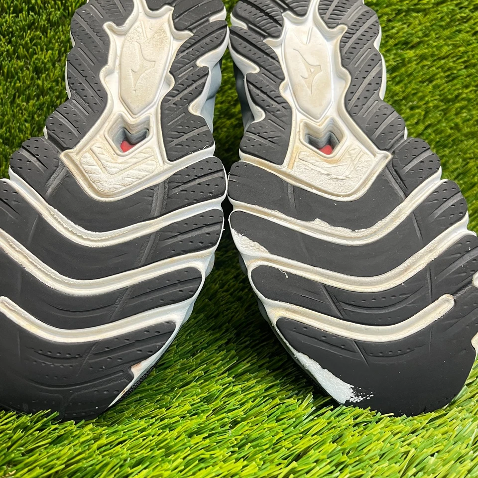 Mizuno Wave Sky 7 Womens Size 8 Black Green Athletic Road Running Shoes Sneakers - Image 2 of 4