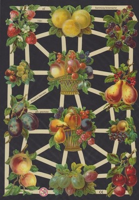 glossy pictures sheet EF 7261 all kinds of fruits