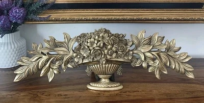 Wandornament Türbogen Barock Relief Blumen Wanddeko Wandapplike Antik Ornament  - Bild 1 von 4