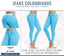 THE ORIGINAL PUSH UP COLOMBIAN JEANS Wow 804758 Size:14 Colombia 9-10 USA 