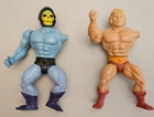 Vintage MASTERS of the UNIVERSE HE MAN SKELETOR figures NO Left ARMS!