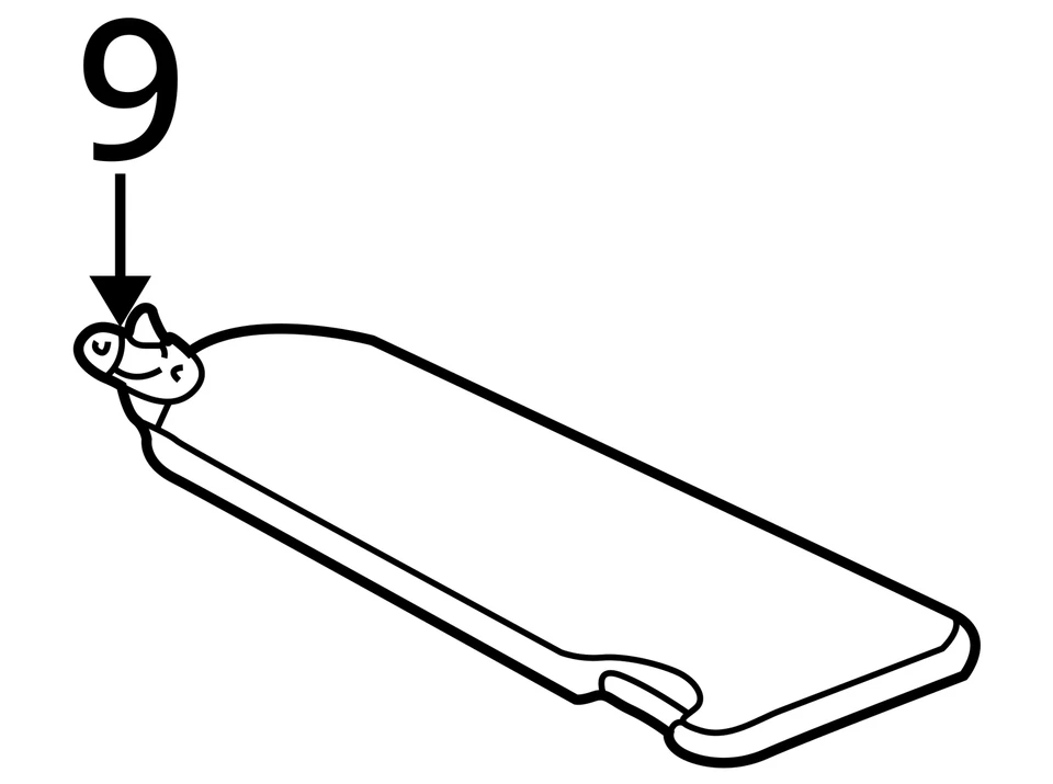 Espejo retrovisor parasol izquierdo gris parasol Toyota Celica 2000-2002 GPHZF Foto 4 de 4