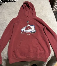 Outerstuff NHL Youth Unisex Colorado Avalanche Primary Logo Fleece Hoodie
