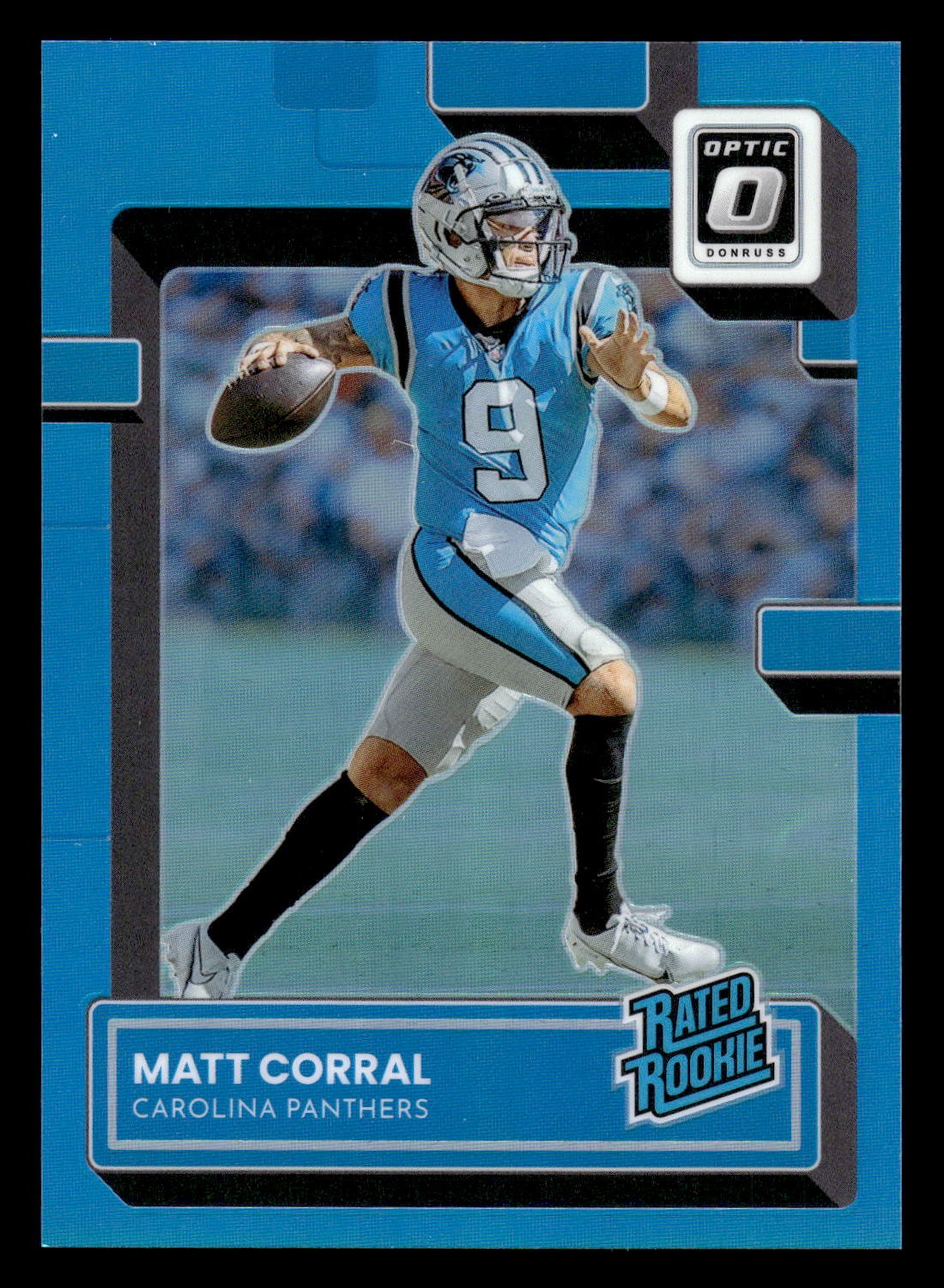2022 Donruss Optic #204 Matt Corral Aqua #/299
