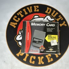 Sony Playstation PS1 OEM Memory Card With Case