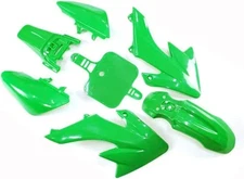 Green Plastic Fairing Fender Kit for Honda CRF50 XR50 CRF 50 XR 50 SSR SDG 125cc