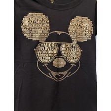 E9986 Vintage Graphic T-Shirt - size 7  9 M - Disney Mickey Mouse