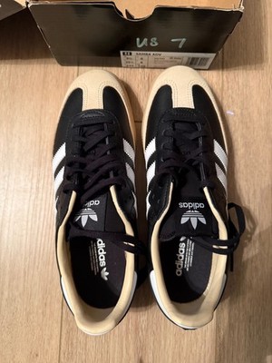 Authentic Adidas Samba ADV Black WAdidas Samba ADV Black White Men's Fashion Sne