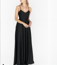 Show Me Your Mumu Black Faith Maxi Dress Small