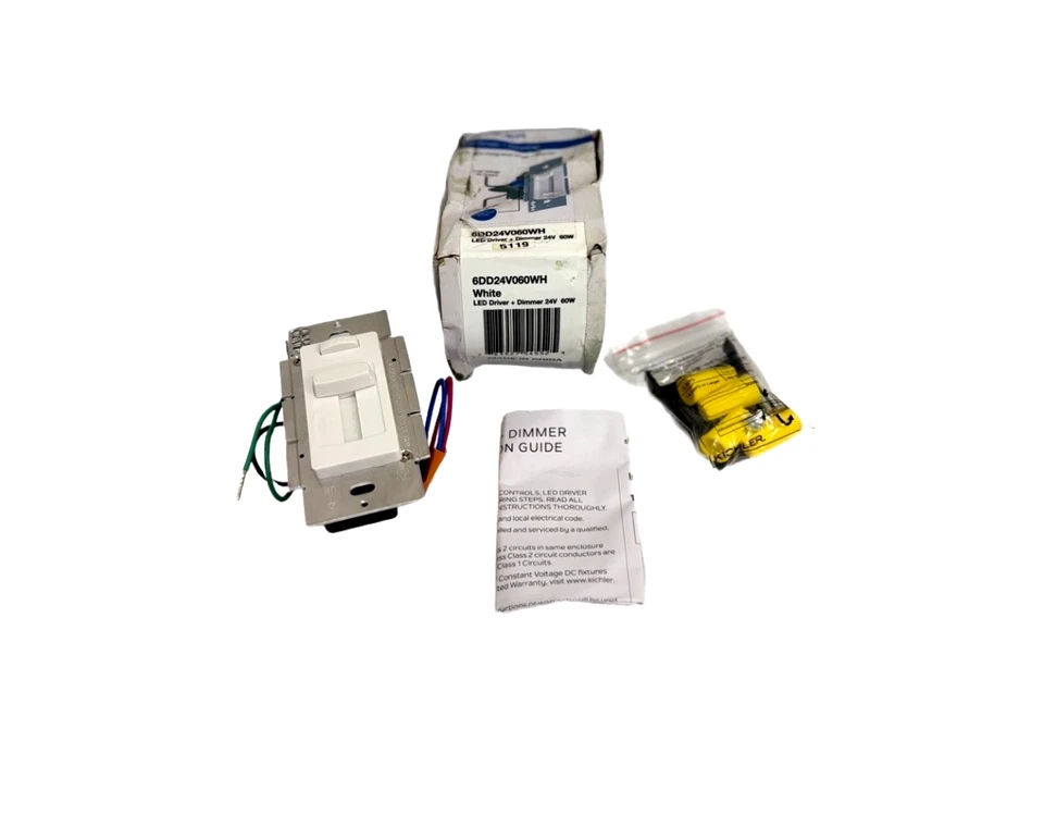 KICHLER LIGHTING 6DD24V100WH WHITE 24V 60W LED WITH DIMMER - Image 3 of 4