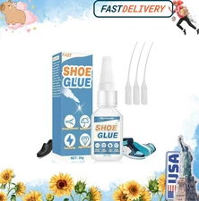Shoe Glue, High Strength Shoes Repair Adhesive, Clear Superglue for Repairing