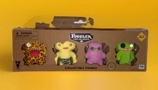 Fuggler Funny Ugly Monster Collectible Figures 4 Pack 6 Yrs. & Up 2.5” NEW!!