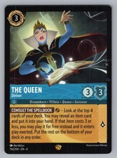 THE QUEEN - DIVINER 156/204 LEGENDARY LORCANA NM 4 MILTON