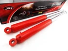 HONDA QR50 82-03 JBS RED FRONT FORK LEG SET LH RH SUSPENSION SHOCKS