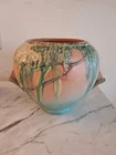 ROSEVILLE POTTERY 1936 Moss Coral Vase #290-6 Excellent Condition