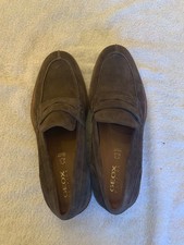 Geox Men's Suede Loafers Brown 