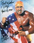 Hulk Hogan 1953-2025 Wrestler WWF/WWE genuine autograph signed 8"x10" photo