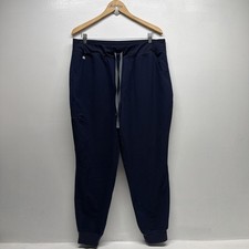 Figs Zamora Jogger Scrub Pants Technical Collection Navy Blue Women's Size XXL