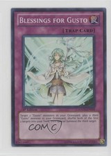 SR - Blessings for Gusto 1st Ed. YuGiOh Hidden Arsenal 5: Steelswarm Invasion