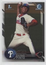 2016 Bowman Chrome Prospects Ricardo Pinto #BCP248 0i21