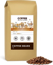 Coffee Masters Brazil Carbon Conscious Coffee Beans 1kg - Single Origin 100% Ar 31.85 per kilo