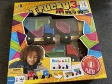 SmartGames Trucky 3 Wooden Puzzle Logic Game Toy Brain Cognitive Development 3Y+