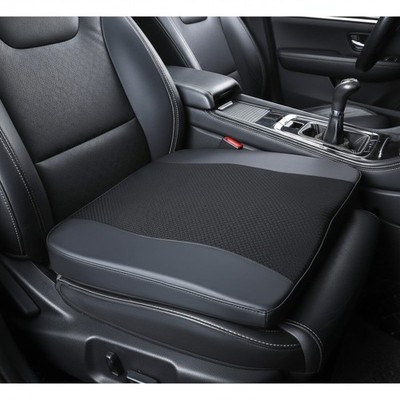 Luxury Memory Foam Car Seat Cushion - Ergonomic Design for Back Pain Relief