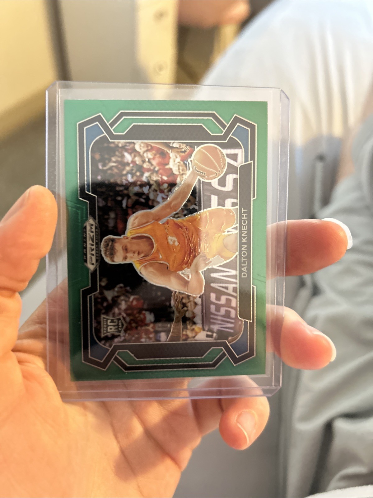 2024 Panini Prizm Draft Picks Green Image Variation DALTON KNECHT #50