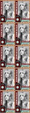 STEVIE NICKS FLEETWOOD MAC ROCK MUSIC LEGEND MINT VIGNETTE STAMP STRIP OF 10 #2