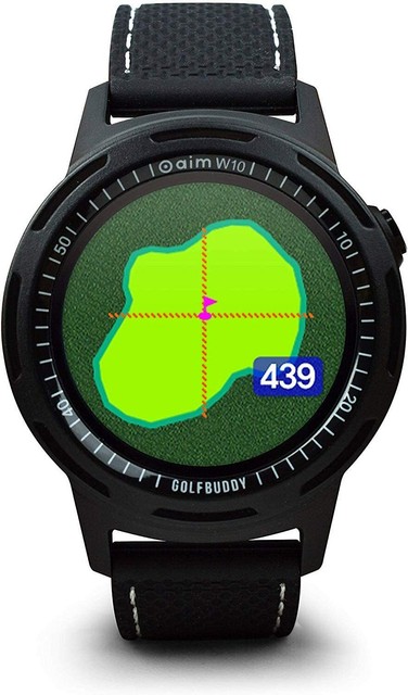 golfbuddy aim w10 smart golf gps watch