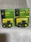 John Deere 1/64 8420/Dual,Frt,Rr, & 8420 European Edition Tractor #15225,15409