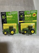 John Deere 1/64 8420/Dual,Frt,Rr, & 8420 European Edition Tractor #15225,15409