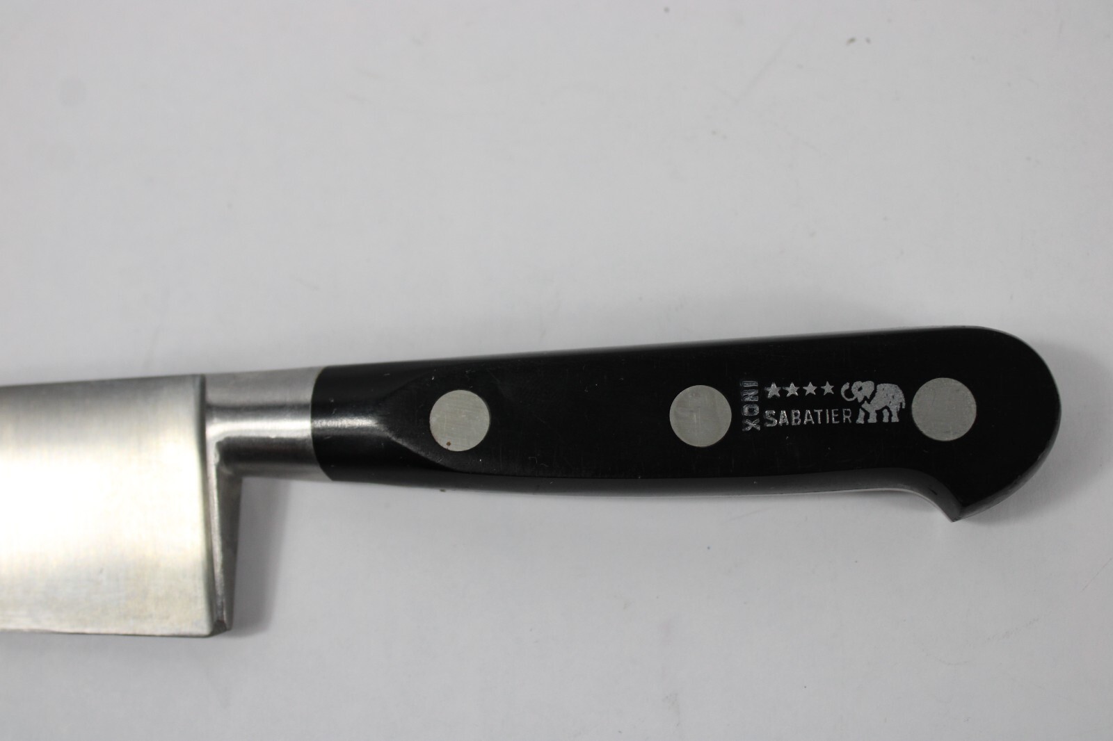 Vintage Sabatier Inox 4 Star Elephant 8" Blade Chef Knife eBay