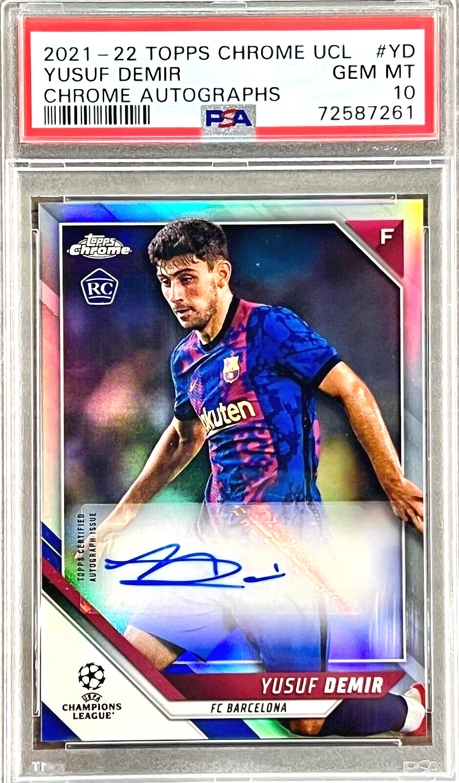 23-24 Topps Chrome AUTO 嘆かわしい Ben Doak PSA 10