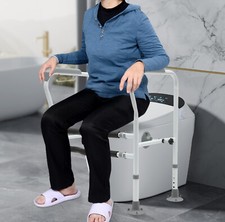 Elderly Bathroom Support Toilet Safety Rails Handrails Handicap Grab Bars Rails