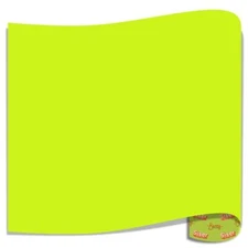 Siser EasyWeed Heat Transfer Material - Fluorescent Yellow