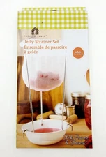 Fox Run 5195 Reusable Metal Jelly Strainer w/ Nylon Bag New