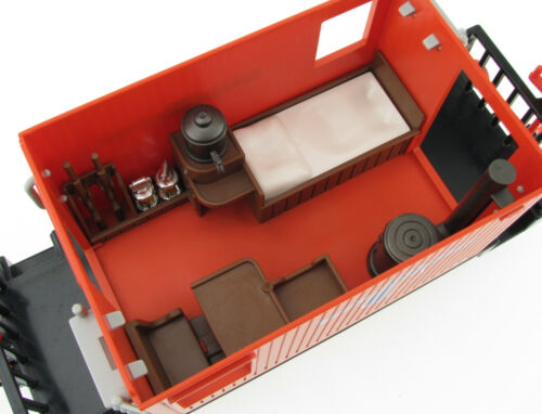 PLAYMOBIL 4123 Caboose in OVP Waggon für Steaming Mary Western Eisenbahn Spur G - Bild 10 von 24