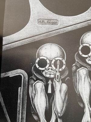 H.R GIGER, 'BIRTHMACHINE,1967', AUTHENTIC LICENSED 1998 H.R GIGER